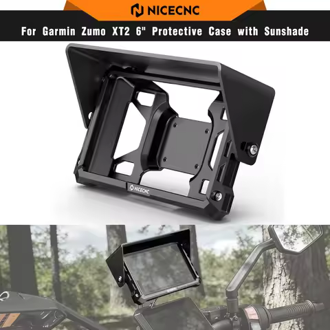 For BMW R1300GS GSA 2024-2025 R1200GS R1250GS Adventure For Garmin Zumo XT2 6-inch Case Protector Ad