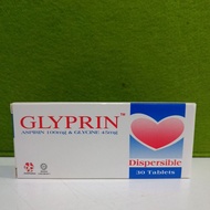 (EXP: 09/26) GLYPRIN 30'S Aspirin 100mg & Glycine 45mg