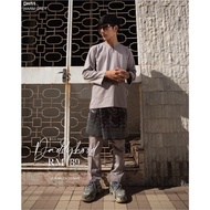 [WARM GREY] BAJU MELAYU Teluk Belanga DADDYHOOD X ELRAH TMJ 2022 Baju melayu johor