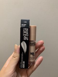 Make up for ever 粉無痕美肌調色遮瑕1.1N色 4.7ml HD Skin smooth & blur concealer 可用於提亮 填平淚沟 makeup forever 