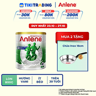 Bao bì mới - Sữa Bột Anlene Hương Vanilla (Hộp Thiếc 800g)