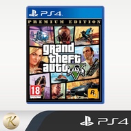 PS4 (มือ1 ) :  GTA V PS4 - Grand Theft Auto V Premium Edition (มือ1) (เกมส์ยอดฮิตตลอดกาล) สินค้าพร้อ
