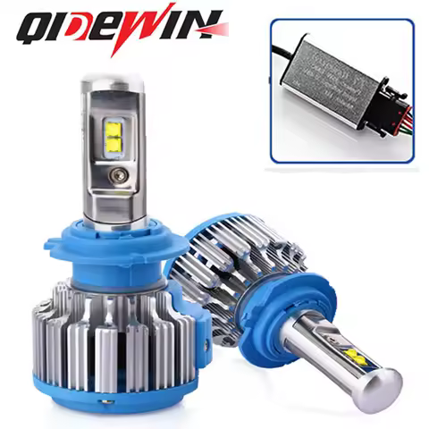 T1 Led H1 H3 H4 H7 H11 H13 9004 9005 9006 9007 881 Car Headlight Turbo Auto Fog Lamp 70W Automobile 