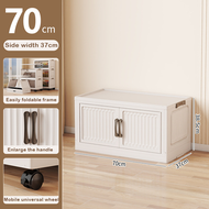 AMYY 70-80cm Width Stackable Removable Folding Storage Cabinet Wardrobe Plastic Cabinet Large Clothe