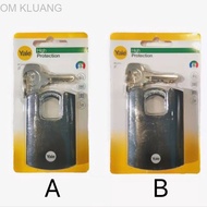 Yale Y121B/40/125/1-40mm / Y121B/50/132/1-50mm Plastic Jacket-Boron Steel Shackle ( 5 ) 086179/( 6) 