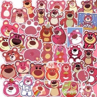 【TikTok】100Zhang Strawberry Bear Stickers Cute Girl Heart Self-Adhesive Decorative Phone Case CupDIYLuggage Stickers Wat