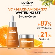 LANBENA Vitamin C Facial Serum Niacinamide  577 Whitening Dark Spot Remover Cream Whitening Serum Br