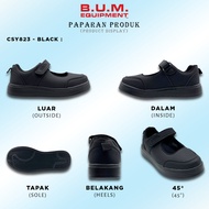Dans X BUM Equipment Kasut Sekolah Kanak-Kanak - Hitam CSY823 Back To School Shoes