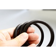 Japanese Style European American Arc-Shaped Leather Bracelet Beef Tendon Handmade Taiwan Craft GORO