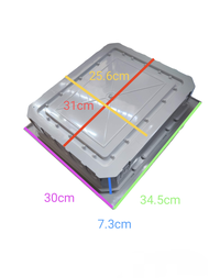 24 Ways Surface Type Distribution Panel For Miniature Circuit Breaker with Bus Bar ( Chint)  24 Way 
