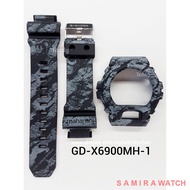 analog watch Aksesori ▬△♦CASIO G-SHOCK BAND AND BEZEL GDX6900 GBX6900 100% ORIGINAL