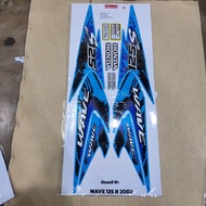 สติกเกอร์ wave125r เวฟ125s ลายแต่ง ปี2002 ใช้สำหรับ รถปี 2000-2005