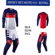 Leatt 4.5 Jersey Set - Royal  Sale Sale Sale