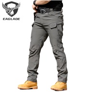 Eaglade Tactical Cargo Pants for Men in Grey Ix7