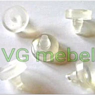 Table glass stopper rubber header - Clear rubber Cop - Arrangement stopper door stopper rubber