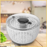 [Lovoski1] Vegetable Washer And Dryer, Household Fruit Drainer, Manual Washing Machine Basket, Lettuce Onion Drain Fruit Dryer,