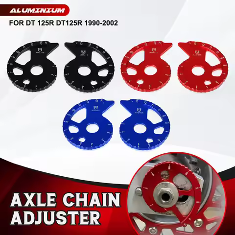 DT 125RE DT125RE 1998-2007 Motorcycle Accessories Chain Adjuster Spare Parts Regulator Kit For YAMAH