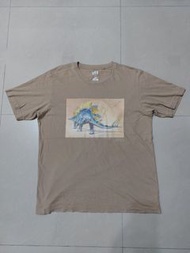 UT Uniqlo x Sorayama 空山基 x 侏儸紀公園 三方聯名 機械劍龍 短tee 上衣 T恤