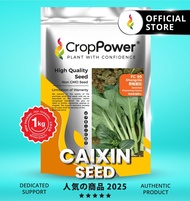 HOT ITEM🔥 (1 KG) Biji Benih Sawi Hongkong Shangrila 香格里拉 FC99 CROP POWER Flowering Caixin  香港菜心花种子 F