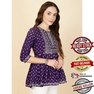 Kurti Indian Women Kurtis Top Saree Sari Punjabi Suit Readymade Kurti UD39839APTP