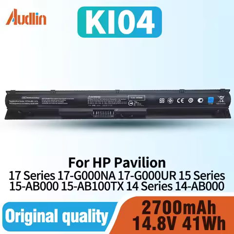 KI04 800049-001 Battery for HP Pavilion 15-ab 15-an 17-g 15t-ab100 17t-g100 17t-s100 15-ab143cl 14-a