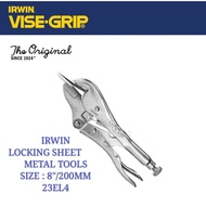 IRWIN LOCKING SHEET METAL TOOLS 8"/200MM 23EL4