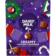 Cadbury Dairy Milk Chocolate Advent Calendar 90g/ Cadbury Santa Chocolate Selection Box - 145g [UK]