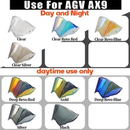 AGV AX9 Rally Helmet Full Face Lens Motorcycle Helmet Face Shield Protection Suitable for AGV AX9 Ra
