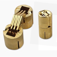 Folding door with hidden hinges180Degree parallel copper flat hinge for hidden bucket, cylindrical s