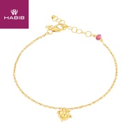 HABIB 585/14K Yellow Gold Bracelet 368-BR BB 02 M6 T 0R