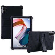 STMQM Soft Case for Xiaomi Redmi Pad 10.61 Tablet Cover Shockproof Silicone for Xiaomi Red Mi Pad Tablet Stand Protectiv