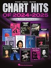 Chart Hits of 2024-2025: 14 Top Singles Arranged for Piano, Voice, and Guitar Chords and Frames