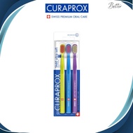 Curaprox CS5460 Toothbrush  Trio Pack (1 Set = 3 pcs) , Random Color