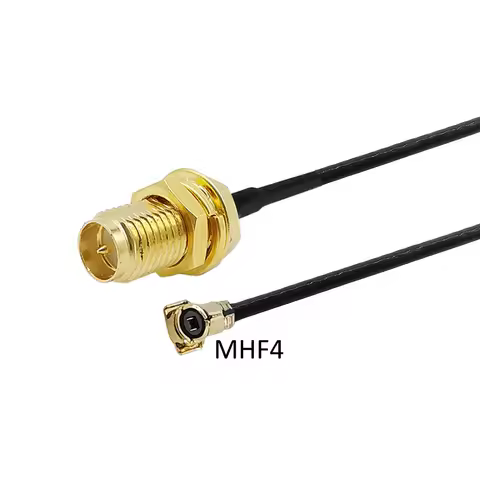 MHF4 to RP SMA U.FL IPX M2 MHF4 to RP-SMA Female for Mini PCI 0.81mm For 7260NGW 8260NGW M2 Card Int