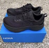 特價優惠💥全新正貨HOKA ONE ONE Bondi 8 減震防滑耐磨 低幫跑步鞋波鞋 男女同款 黑色 配色齊全