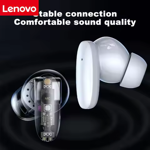 Original Lenovo Earphones TWS Bluetooth Headset HiFi Wireless Headphones Mic Noise Reduction Earbuds