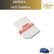 Honda Genuine JAZZ Emblem - Export Model for FIT GK3–GK6, GP5, GP6 | OEM Badge