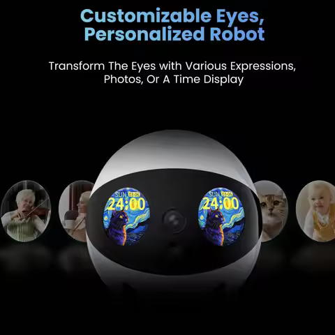 New Enabot EBO AIR 2 PLUS Intelligent Pet Companion Robot, 3k Camera, Video Call And AI Artificial I