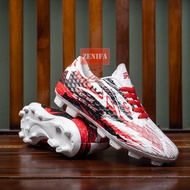 Sepatu Bola Specs Accelerator Garuda Attack Junior FG IN White Red