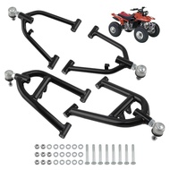 4pcs Front Lower & Upper A-Arms for 1989-2003 Yamaha Warrior 350 YFM350X Control arms