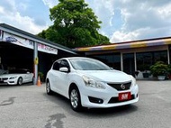 2014年日產 BIG TIIDA 白 1.6~衛星導航、摸門、I-KEY、按鈕式發車、倒車顯影、車前雷達