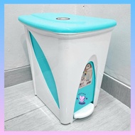 20 Liter BPA-FREE GREEN LEAF Trash Can 2020 | Trash Box | FITZ Step-on Dustbin