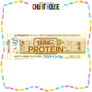 Asahi Ippon Manzoku Protein Bar - one satisfyng bar - Protein White 1 Bar x 9