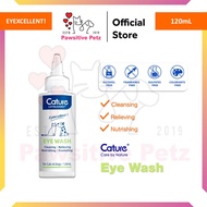 Cature Eye Cleanser For Dog & Cat 120ml Eye Cleanser Ubat Cuci Mata Kucing & Anjing Eye Care