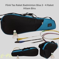 Flink Badminton Racket Bag, Sling Model, Can Be Filled with 3 Rackets - Black
