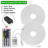 Tuya Wifi LED Neon Light Dimmable Smart Life Music Control RGB Neon Strip 12V Waterproof Flexible Tube For Dance Party Decor