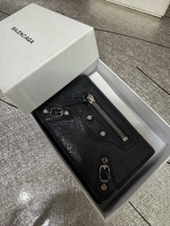Balenciaga機車款銀包
