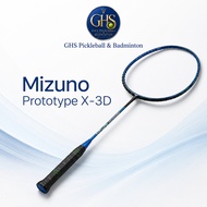 Mizuno Prototype X-3D Badminton Racket | 4U5 Head Heavy Racket | Power Smash & Stable Control