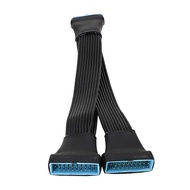 WEUSB3.0 Female to Male Splitter Computer Main Board Usb3.0 19/20 Pin Converter Extension Cable 15CM