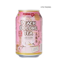 Pokka Peach Oolong Tea Can 300ml